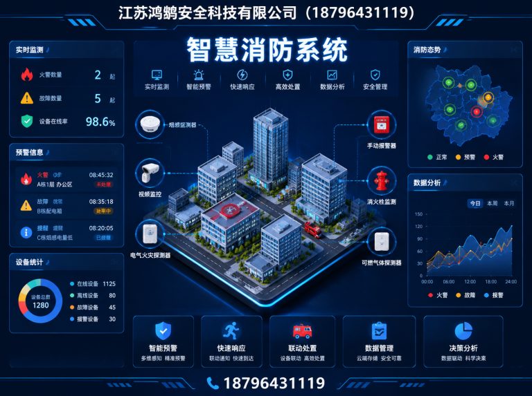 阿坝消防通信指挥展示图